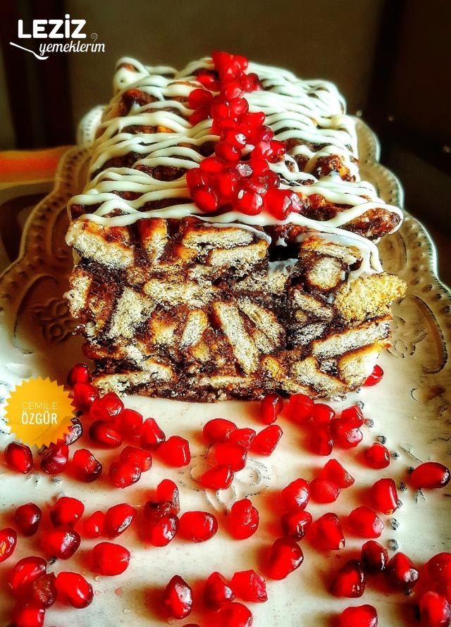 Süslü Mozaik Pasta Nasıl Yapılır?