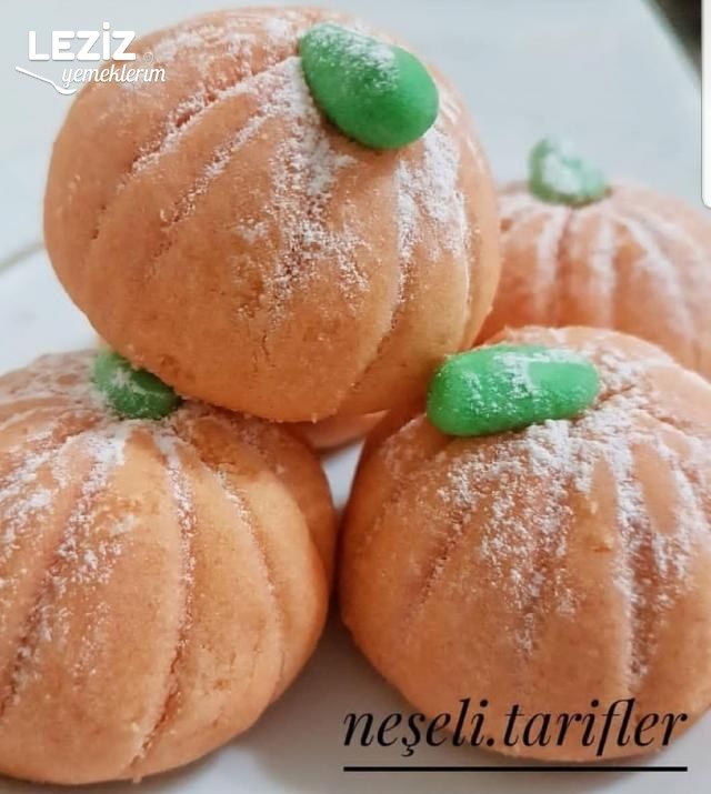 Bal Kabağı Dolgulu Kurabiye