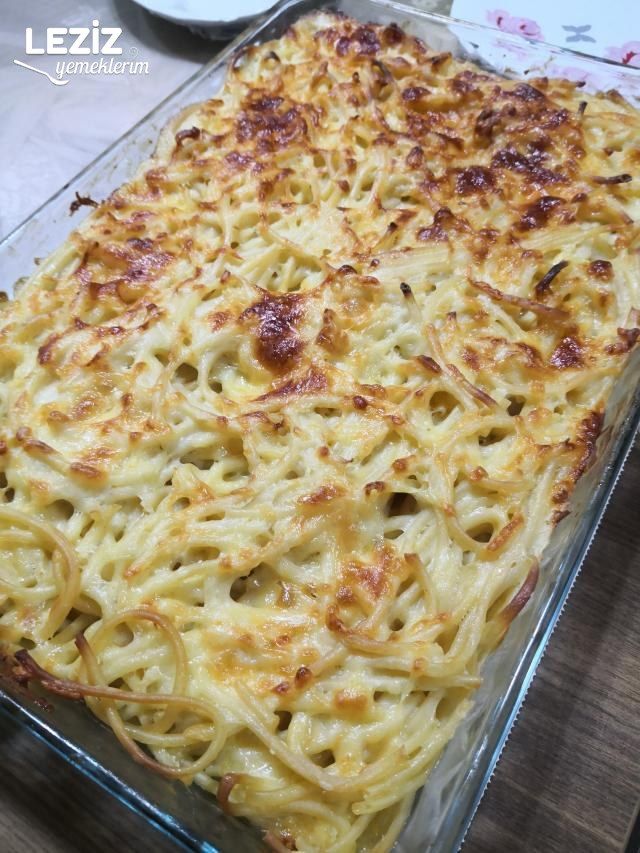 Beşamel Soslu Fırında Makarna Tarifi