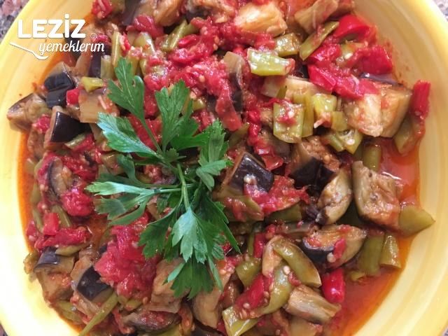 Biber Soslu Patlıcan