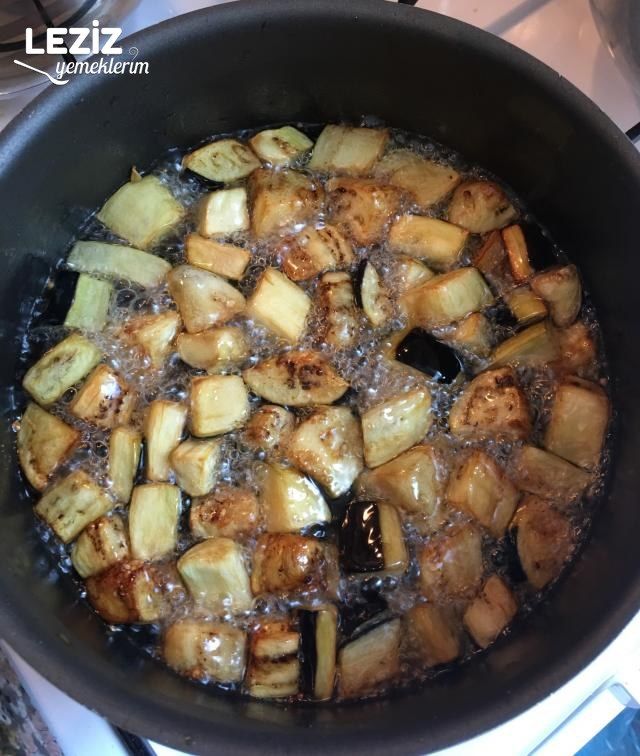 Biber Soslu Patlıcan