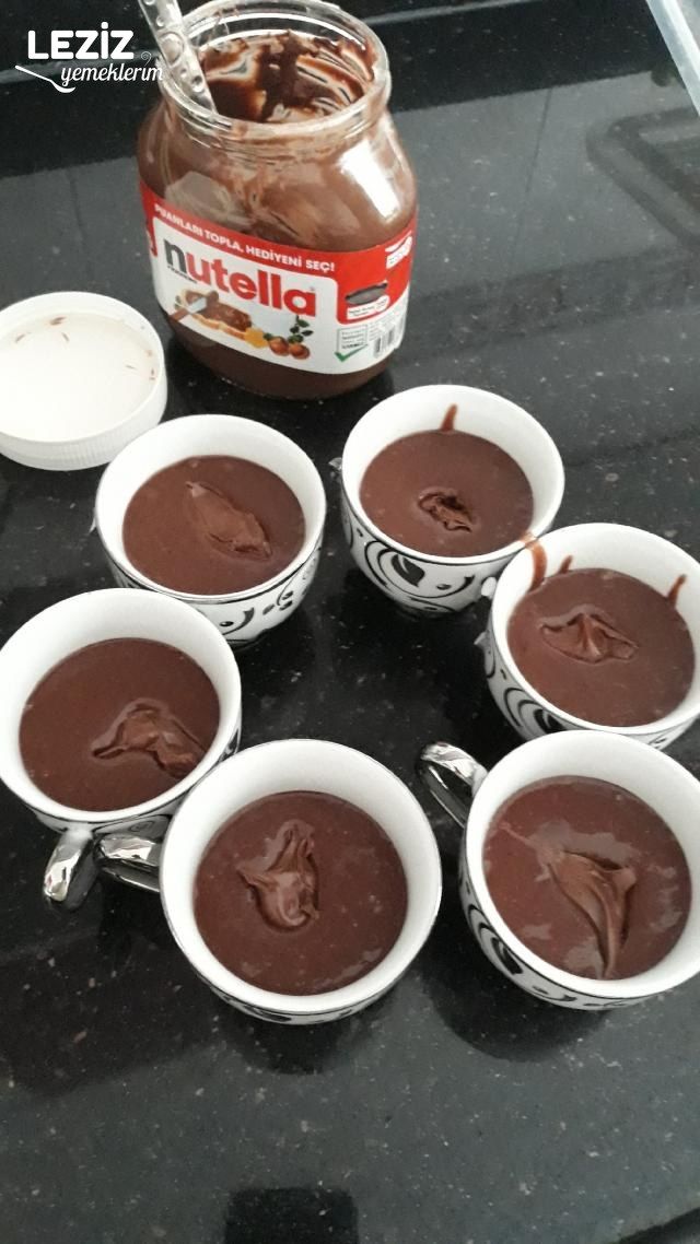Tencerede Nutellalı Sufle