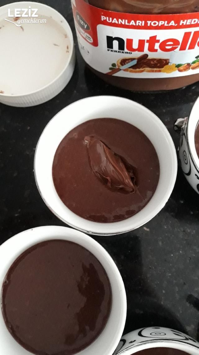 Tencerede Nutellalı Sufle