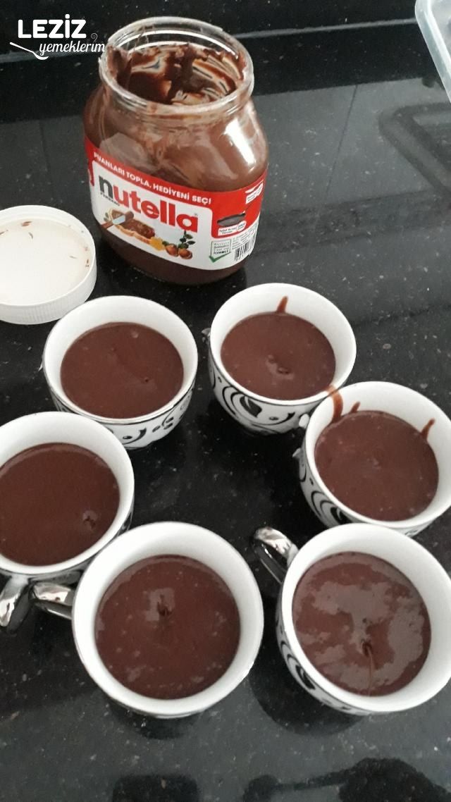 Tencerede Nutellalı Sufle