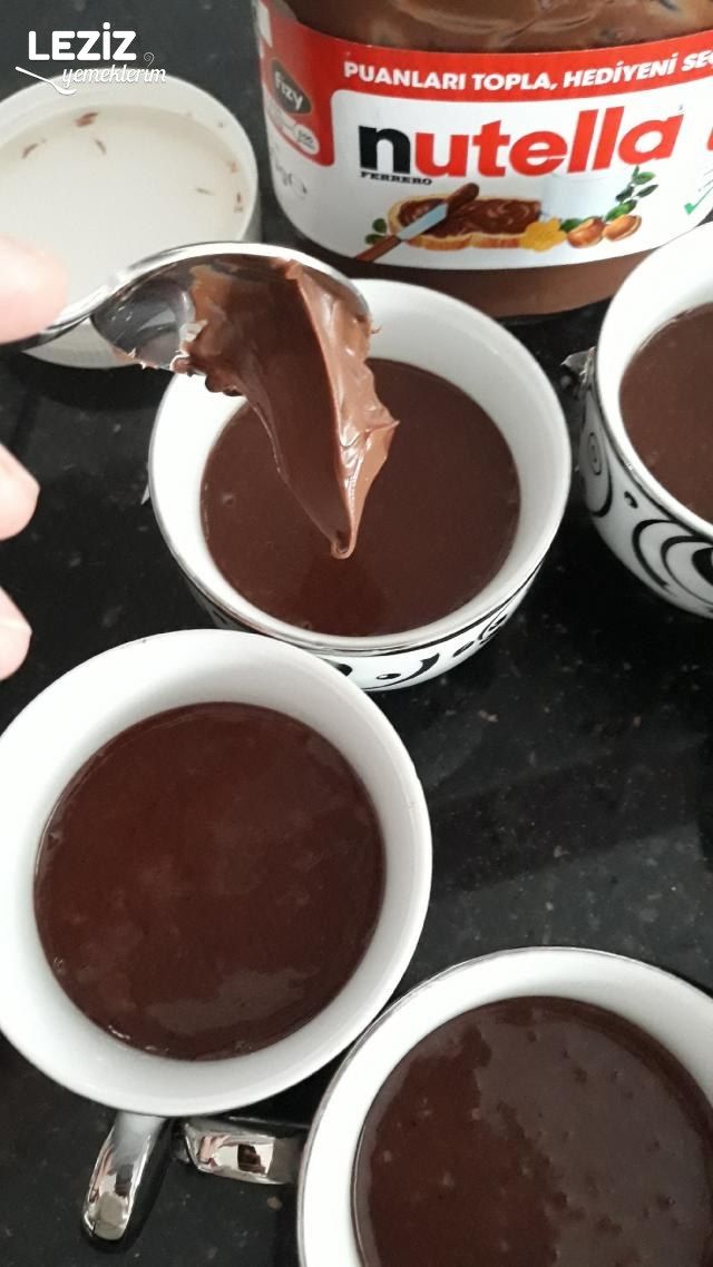 Tencerede Nutellalı Sufle