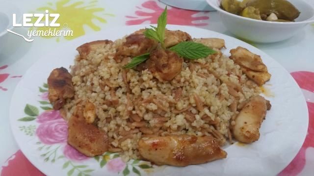 Şehriyeli Bulgur Pilavı Yapımı