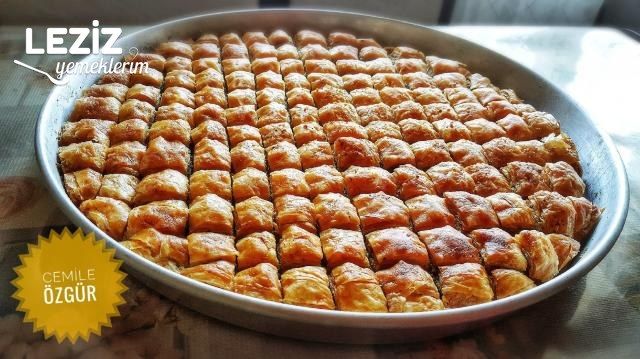 El Açması Baklava Tarifi (90 Kat)