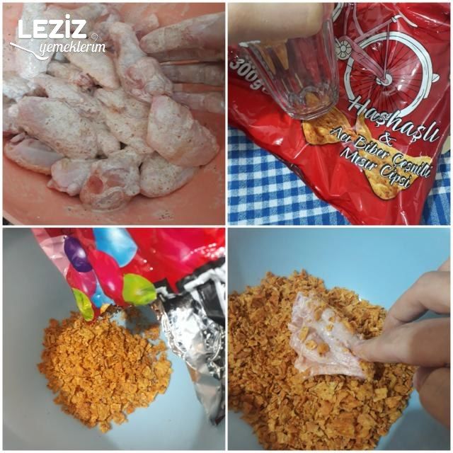 Körili Çok Çıtır Kanat Tarifi