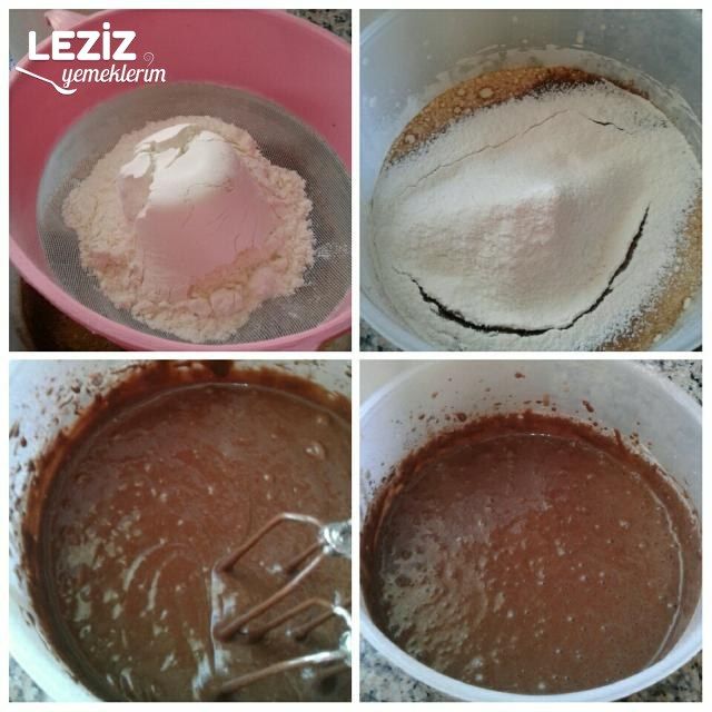 Çaylı Kek Yapılışı