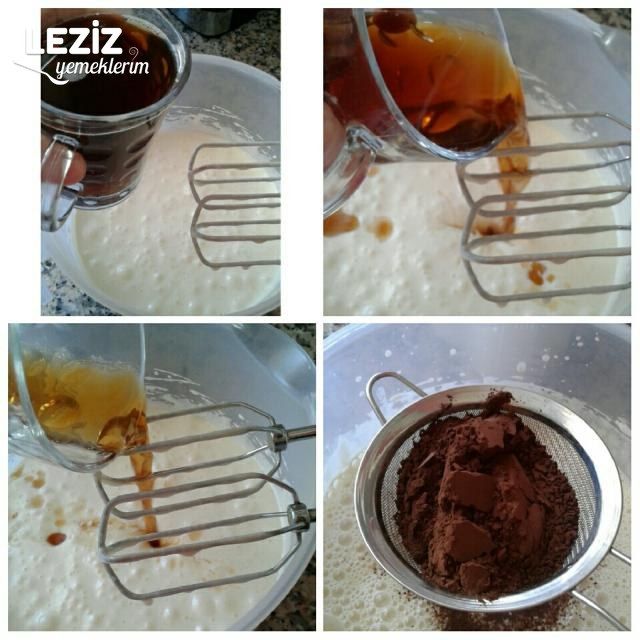 Çaylı Kek Yapılışı