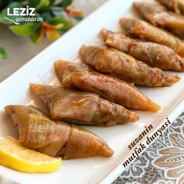 Muska Şeklinde Pırasa Dolması Tarifi