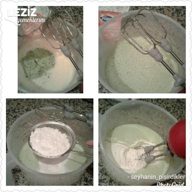 Ispanaklı Porsiyonluk Pasta