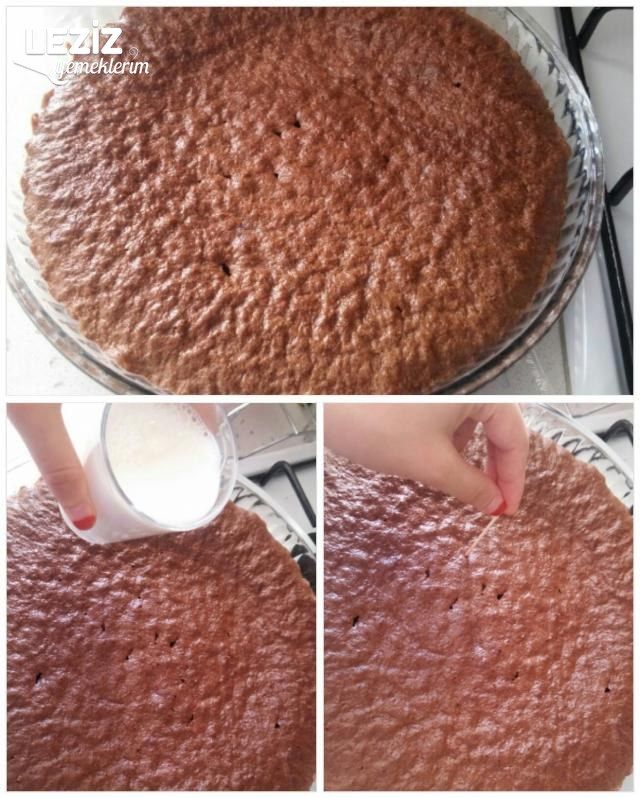 Ağlayan Kek (Yaş Pasta Tadında)