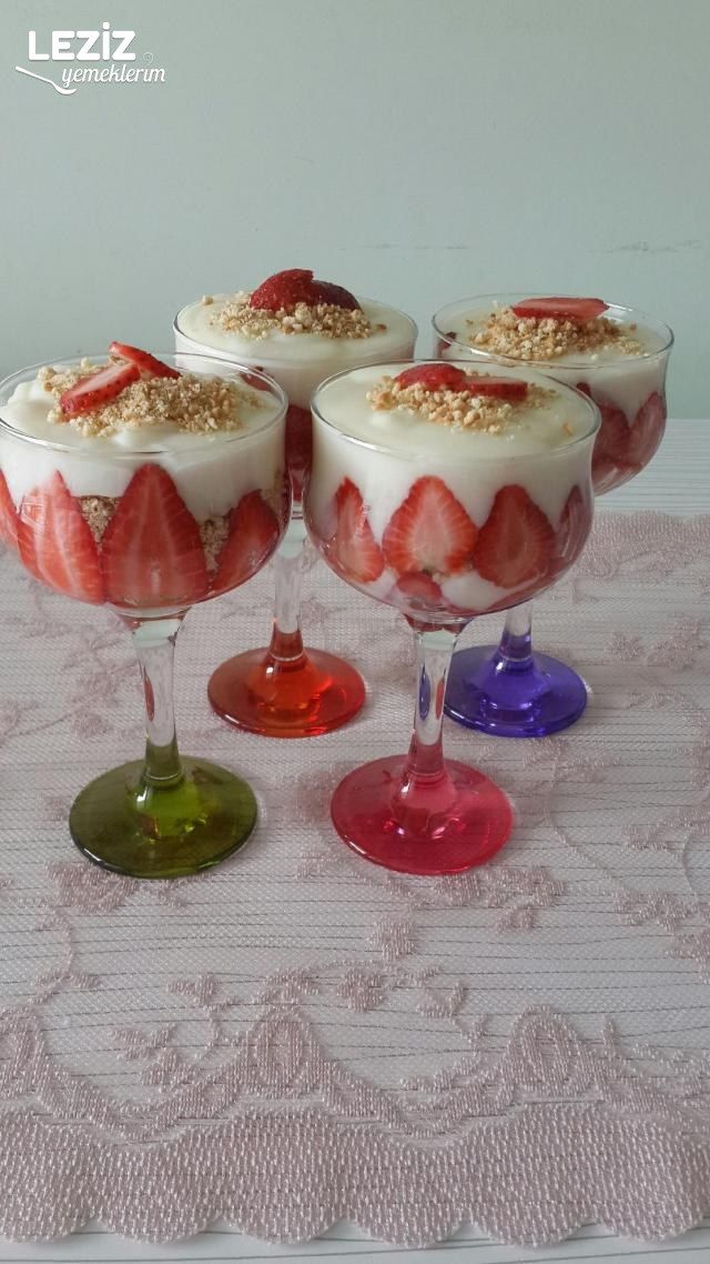 Çilekli Magnolia (Harika Lezzet)