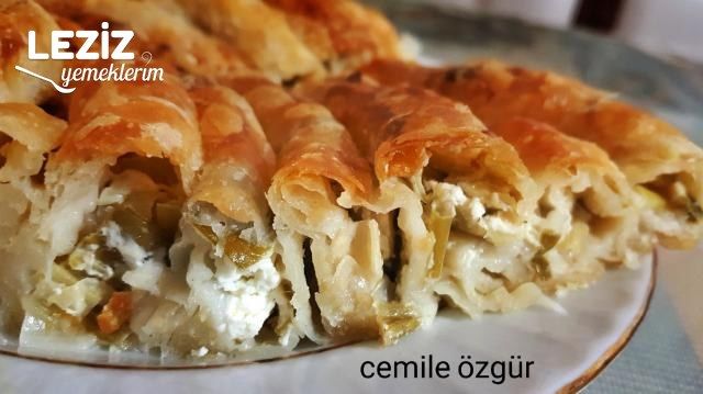 Pırasalı Çarşaf Böreği