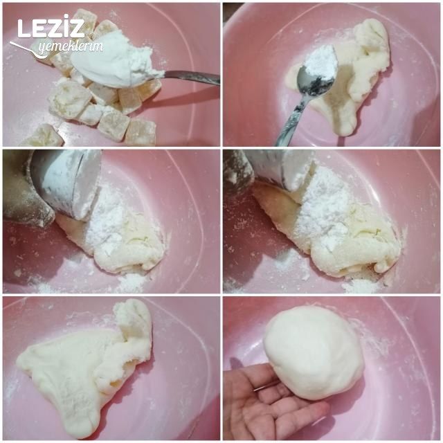 Lokumdan Şeker Hamuru Nasıl Yapılır?