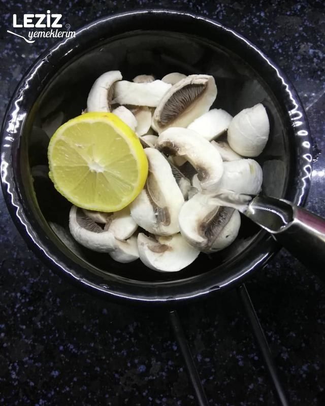 Mantarlı Enginar Salatası