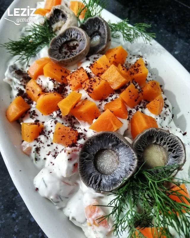 Mantarlı Enginar Salatası