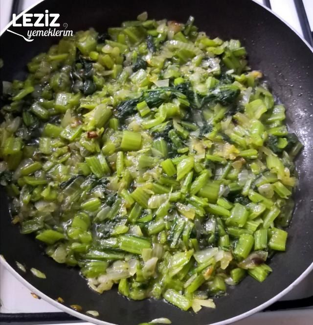 Yumurtalı Pazı Kavurması