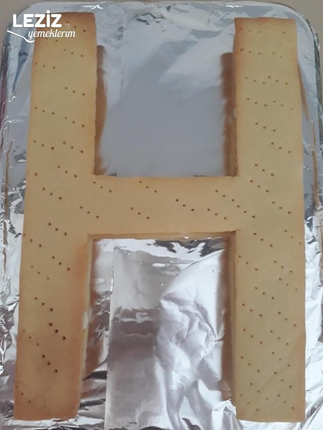 Kurabiye Harf Pasta