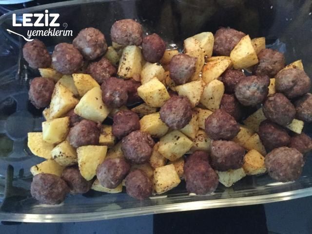 Fırında Köfteli Patates Tarifi