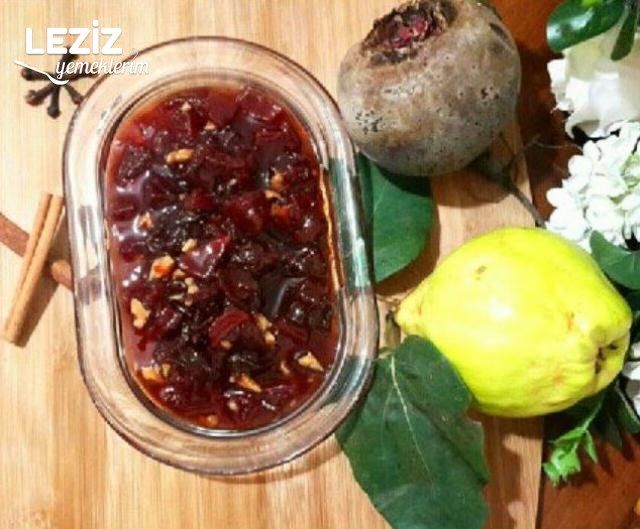 Düdüklüde Kırmızı Pancarlı Ayva Reçeli (Püf Noktaları)