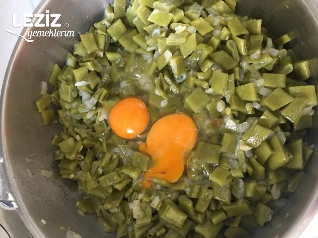 Taze Fasülye Kavurması