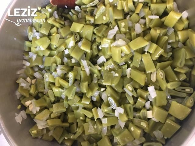 Taze Fasülye Kavurması
