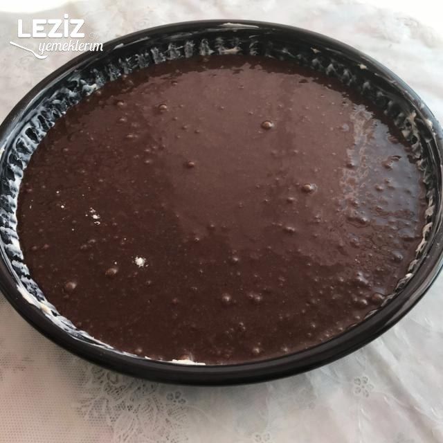 Çikolata Soslu Tart Kek