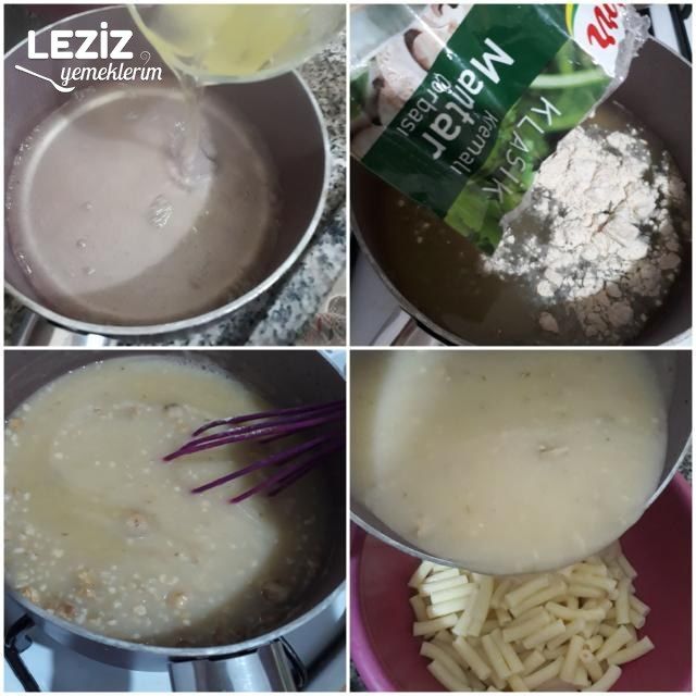 Hazır Çorbalı Sosu Ile Makarna Tarifi