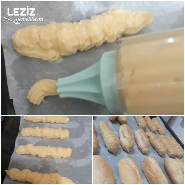 Ekler Pasta (Pastane Usulü)