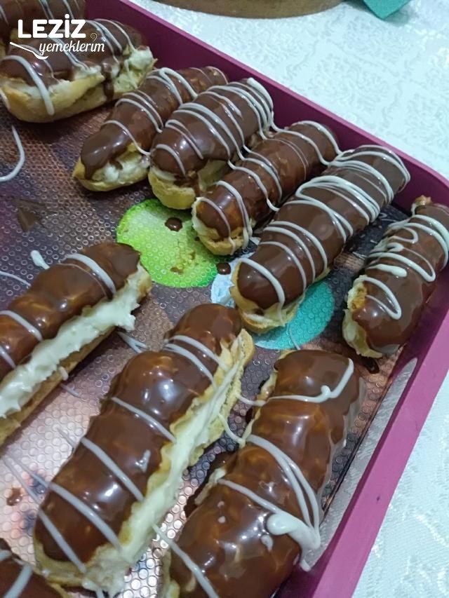 Ekler Pasta (Pastane Usulü)