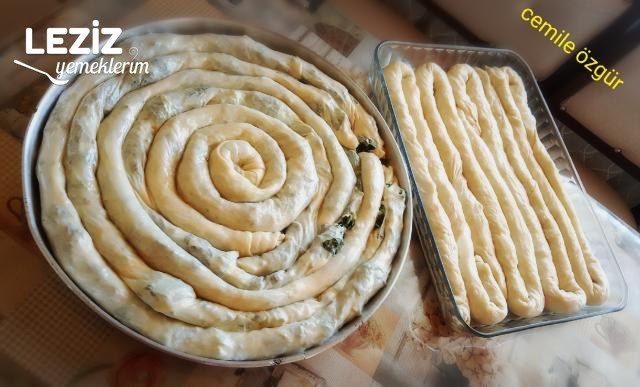Ispanaklı Çarşaf Böreği Tarifi