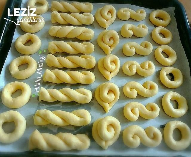 Pastahane Usulü Tuzlu Kurabiye