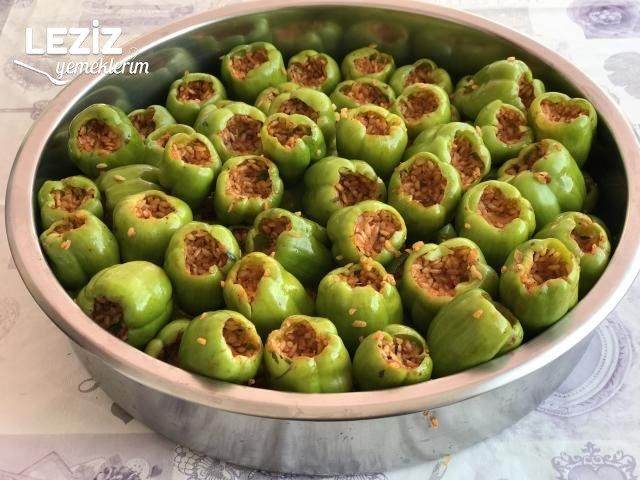 Dondurucuda Dolma Biber Nasıl Saklanır ?