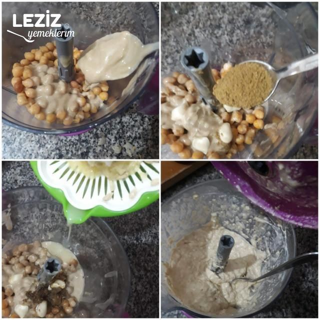 Çok Kolay Humus Tarifi