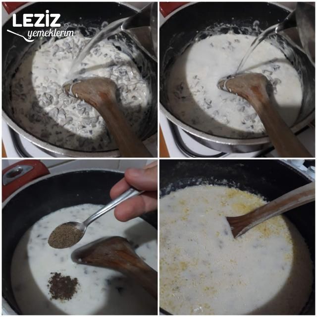 Kremalı Mantar Çorbası (Tüm Aşama Ve Püf Noktalarıyla)