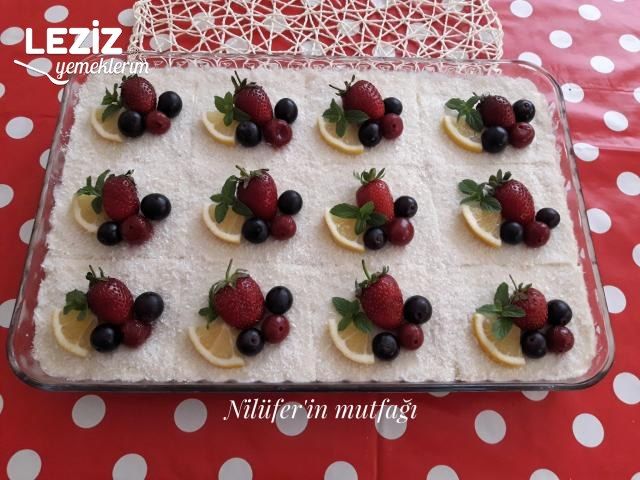 Limonlu Kremalı Kek