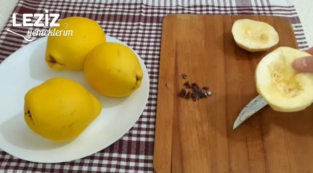 Ayva Reçeli Tarifi (10 Dakikada Düdüklü Tencerede - Videolu)