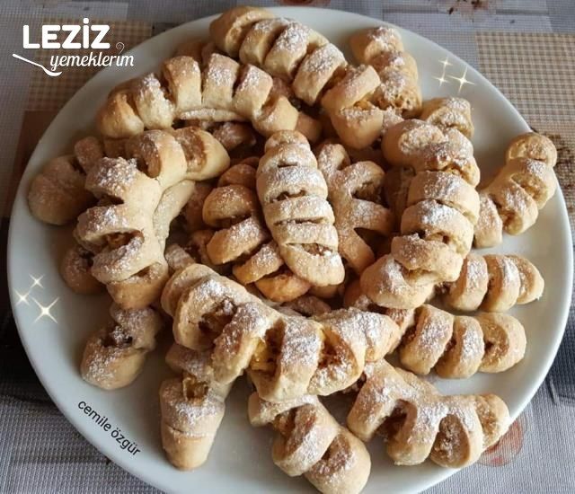 Tahinli Elmalı Kurabiye