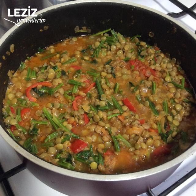 Ispanaklı Mercimek