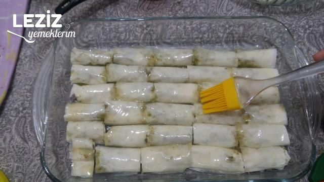 Fıstıklı Sarma Baklava (Pratik)