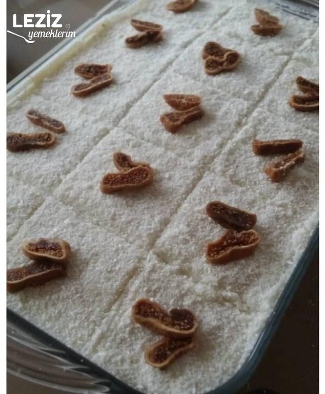 İncirli Muhallebili Pasta