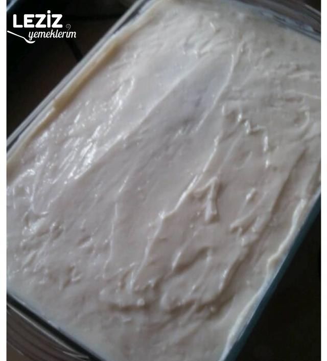 İncirli Muhallebili Pasta