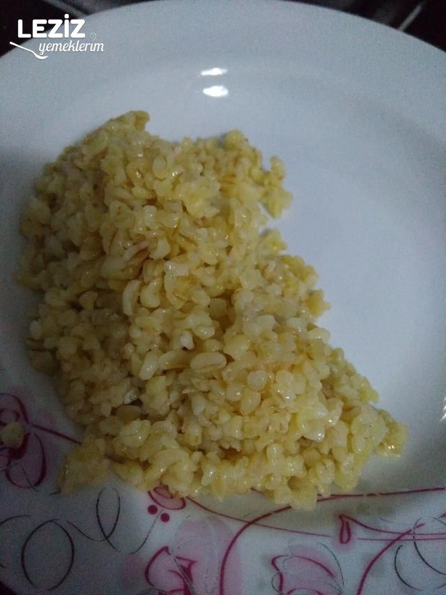 Sade Bulgur Pilavı