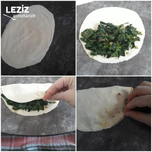 Ispanaklı Sac Böreği (Adana Usulü)