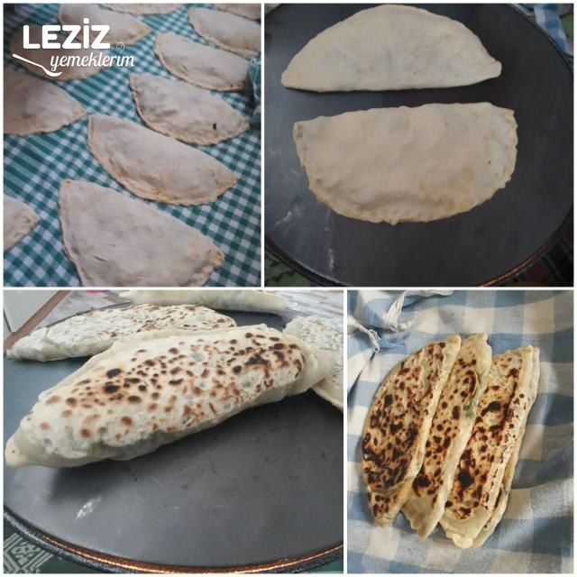 Ispanaklı Sac Böreği (Adana Usulü)