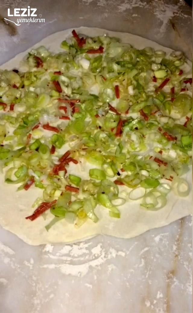 Pırasalı Patatesli Gözleme