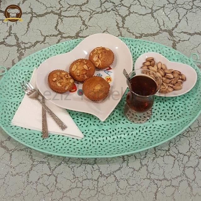 Yumurtasız Damla Çikolatalı Muffin Kekler