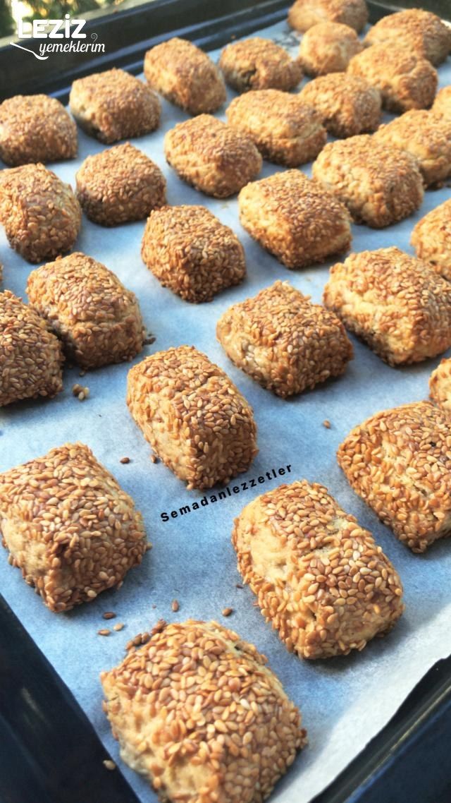 Tahinli Susamlı Kurabiye